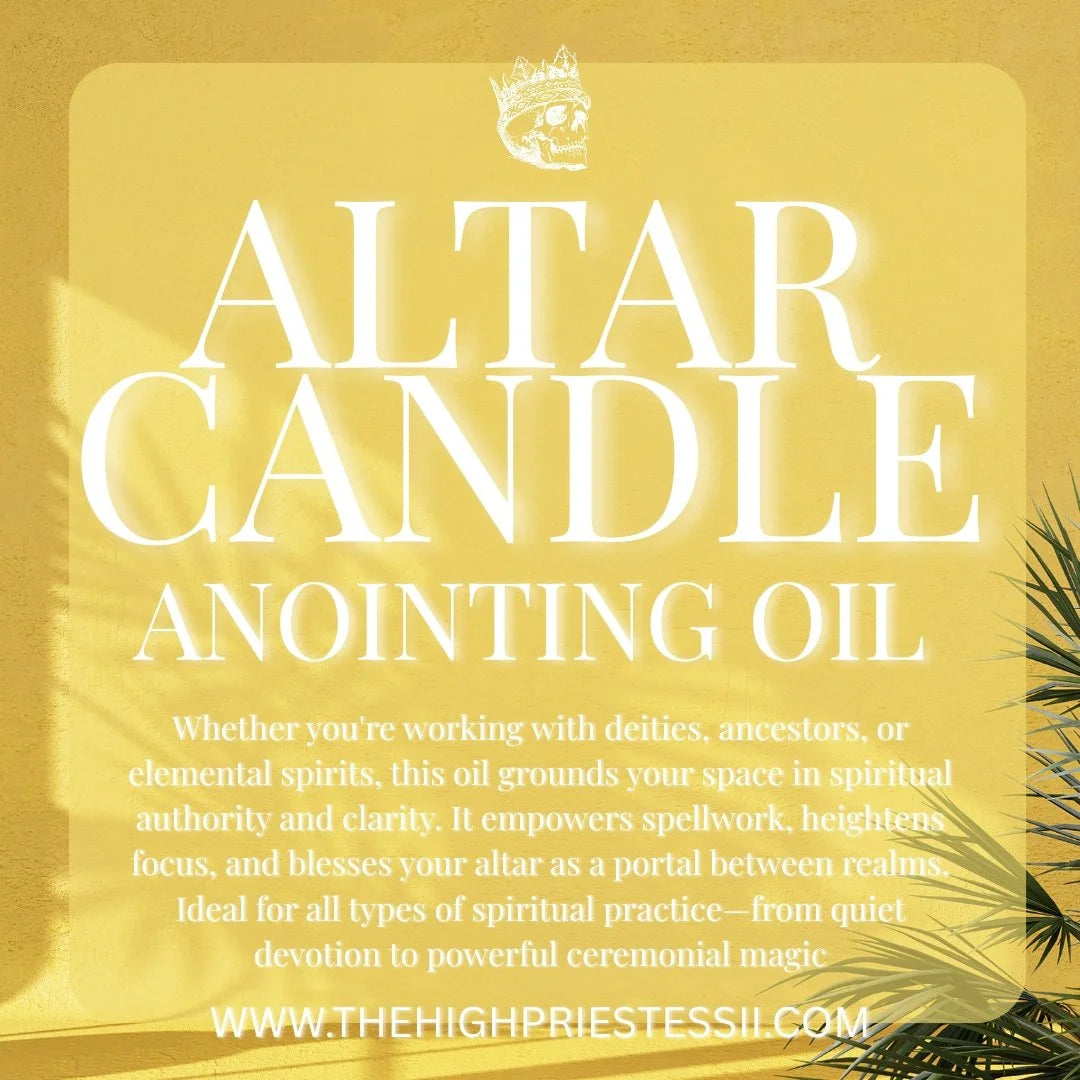 Altar Candle Anointing Oil