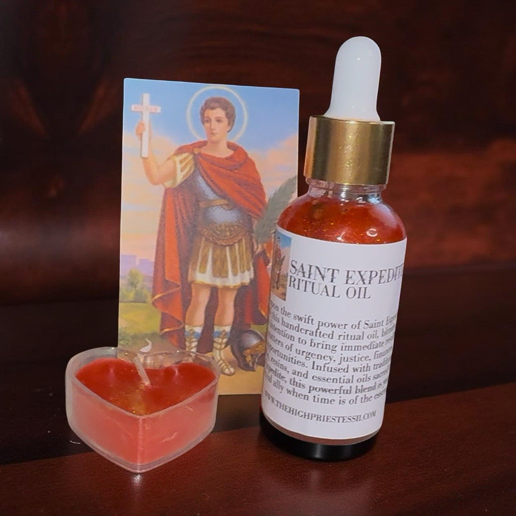 Saint Expedite Ritual Oil