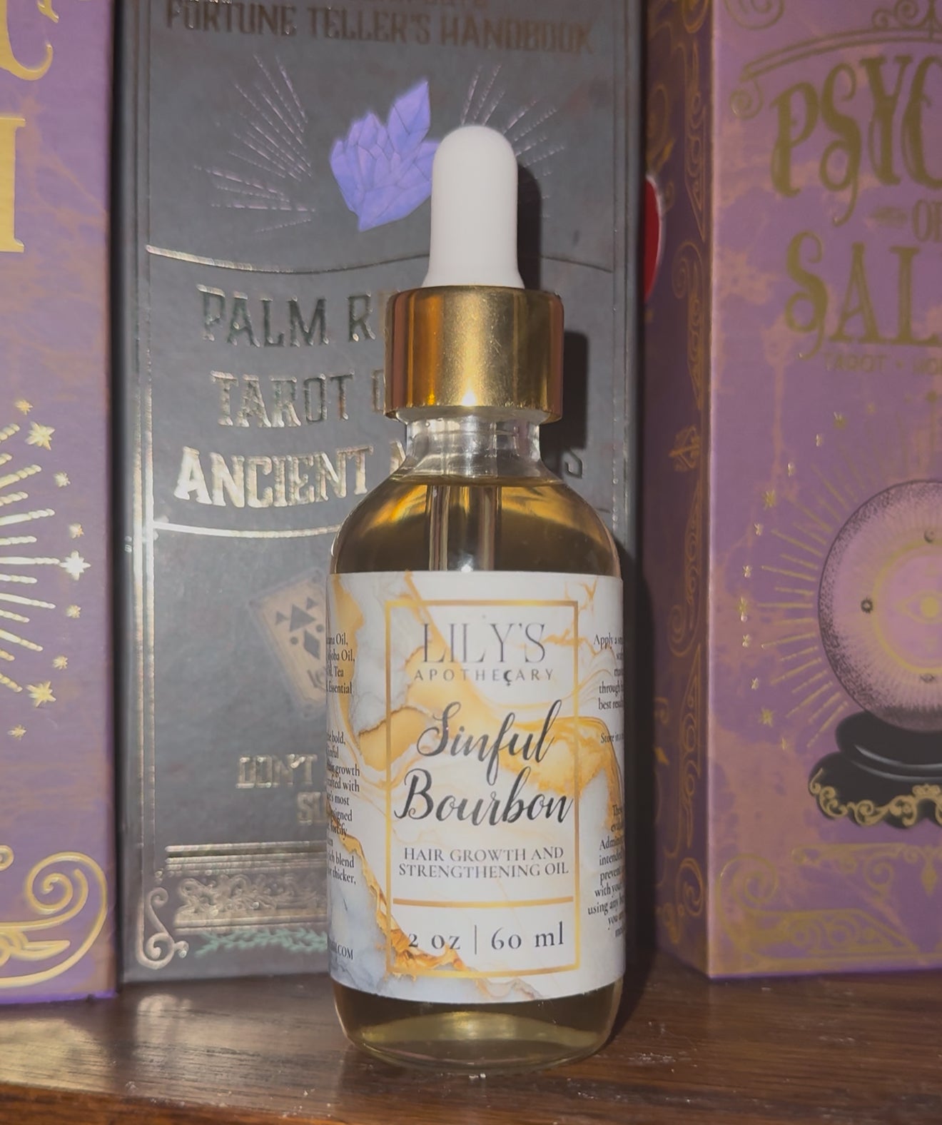 Sinful Bourbon Hair Growth and Strengthening Oil