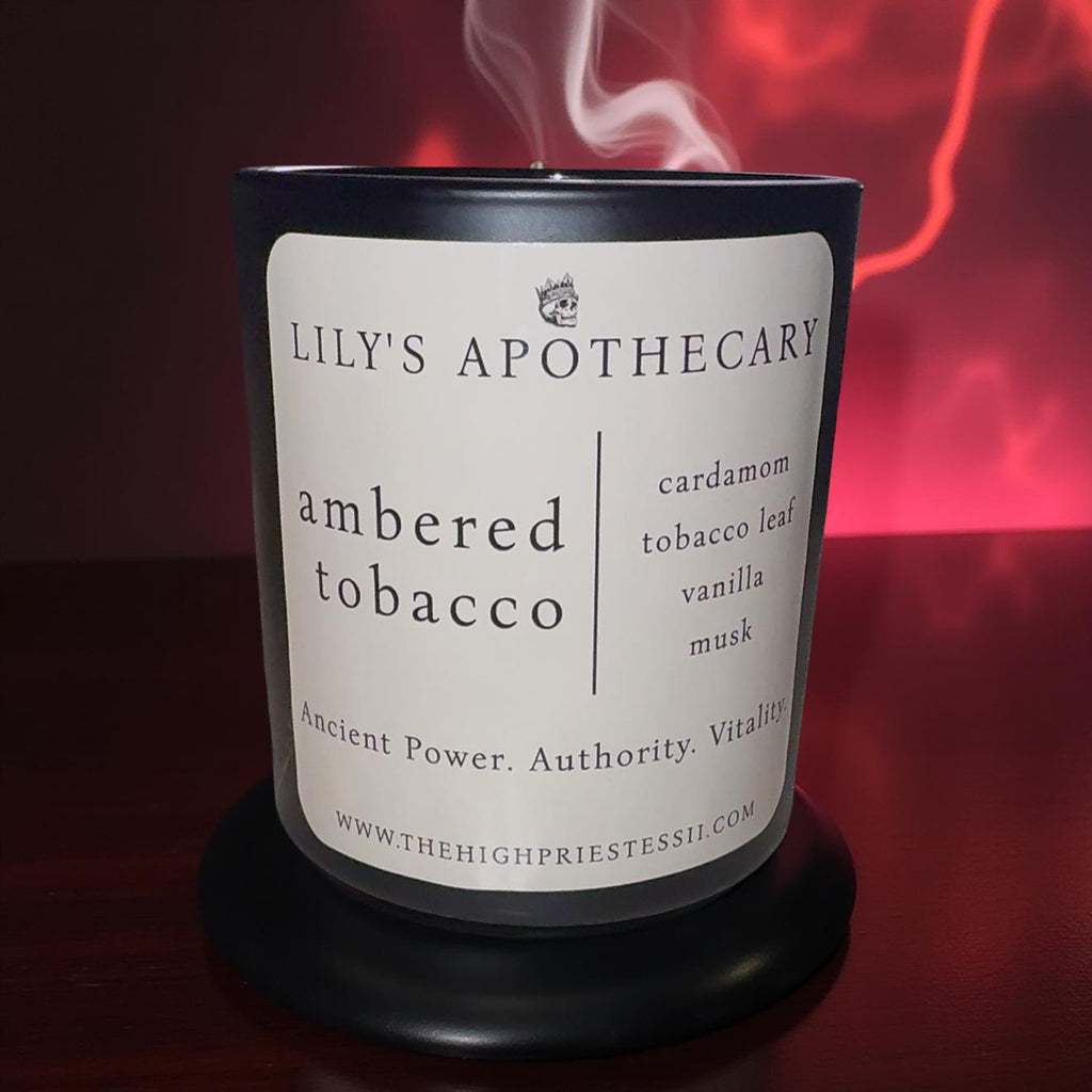 Ambered Tobacco Ritual Candle