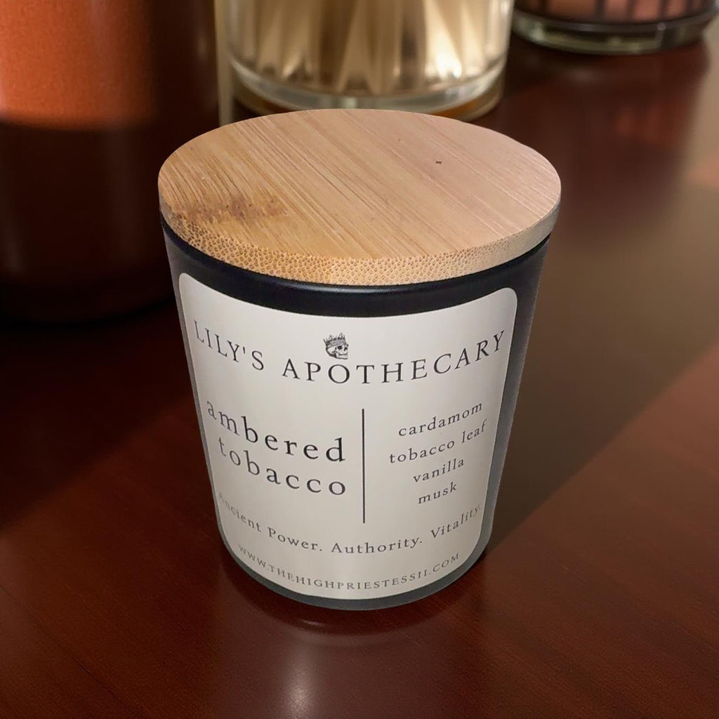 Ambered Tobacco Ritual Candle