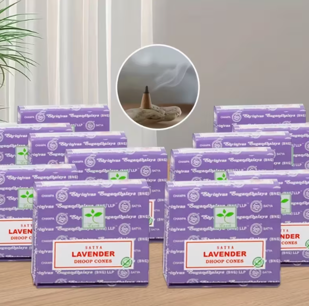 Premium Lavender Incense Cones