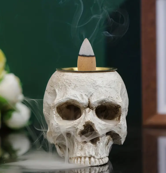 Skull Incense Burner