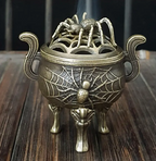 Spider Incense Pot
