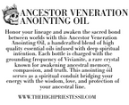 Ancestor Veneration Anointing Oil