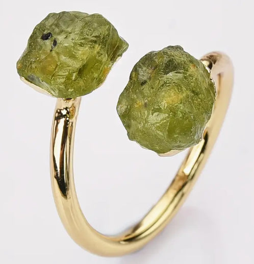 Raw Stone Rings