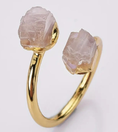 Raw Stone Rings