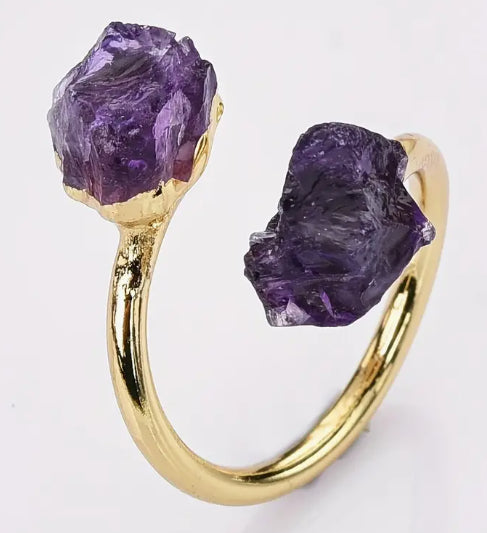Raw Stone Rings