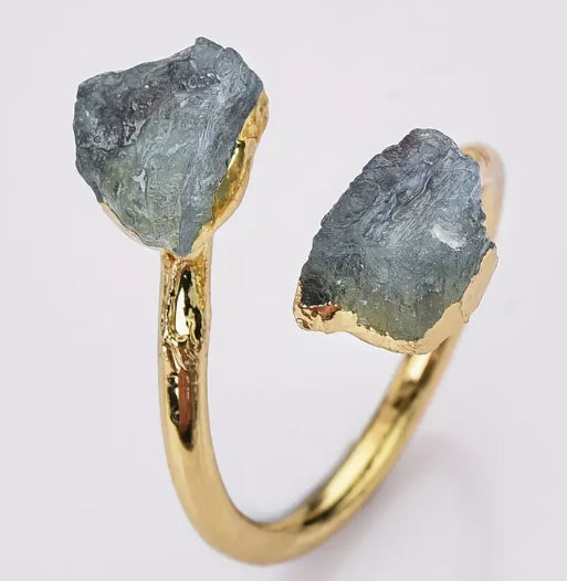 Raw Stone Rings