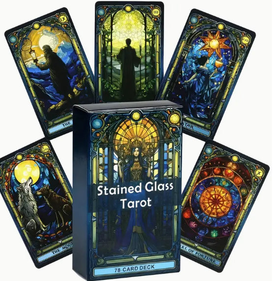 Stained Glass Tarot Cards