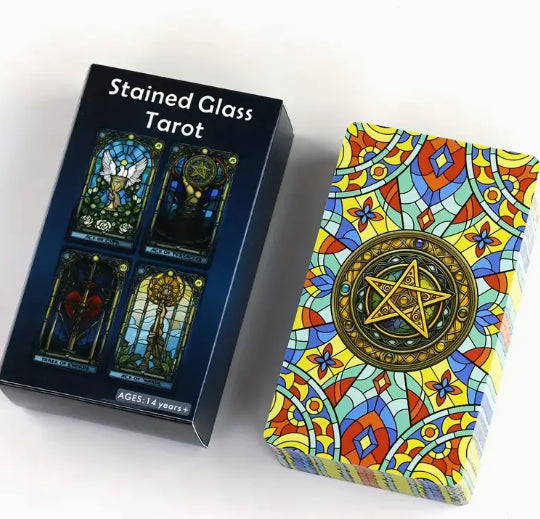 Stained Glass Tarot Cards