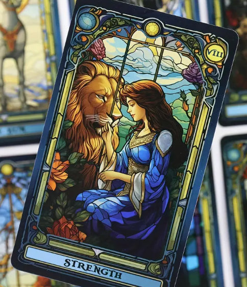 Stained Glass Tarot Cards