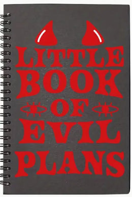 Little Book of Evil Plans Journal