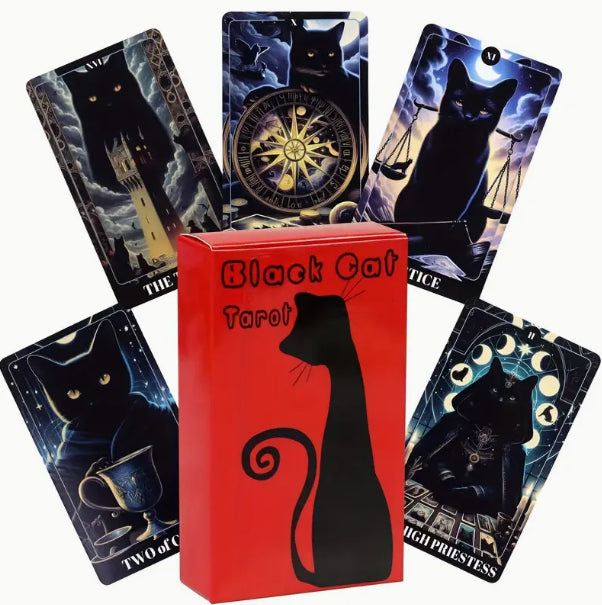 Black Cat Tarot Deck