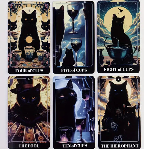 Black Cat Tarot Deck