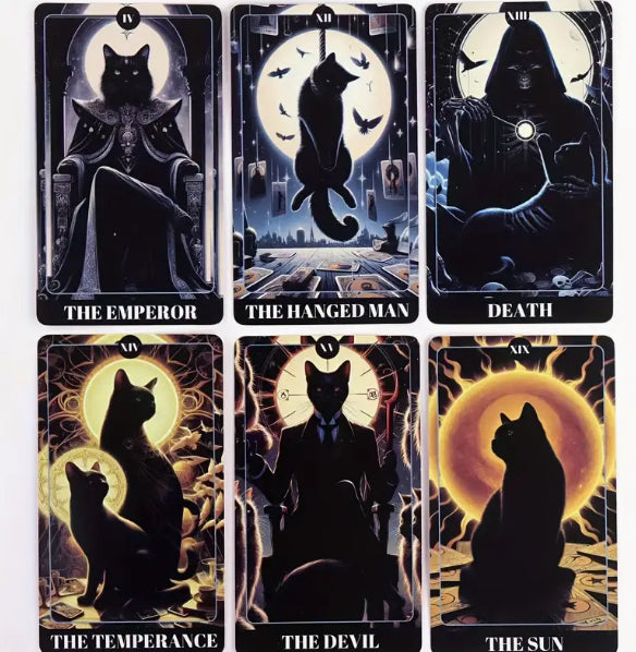 Black Cat Tarot Deck