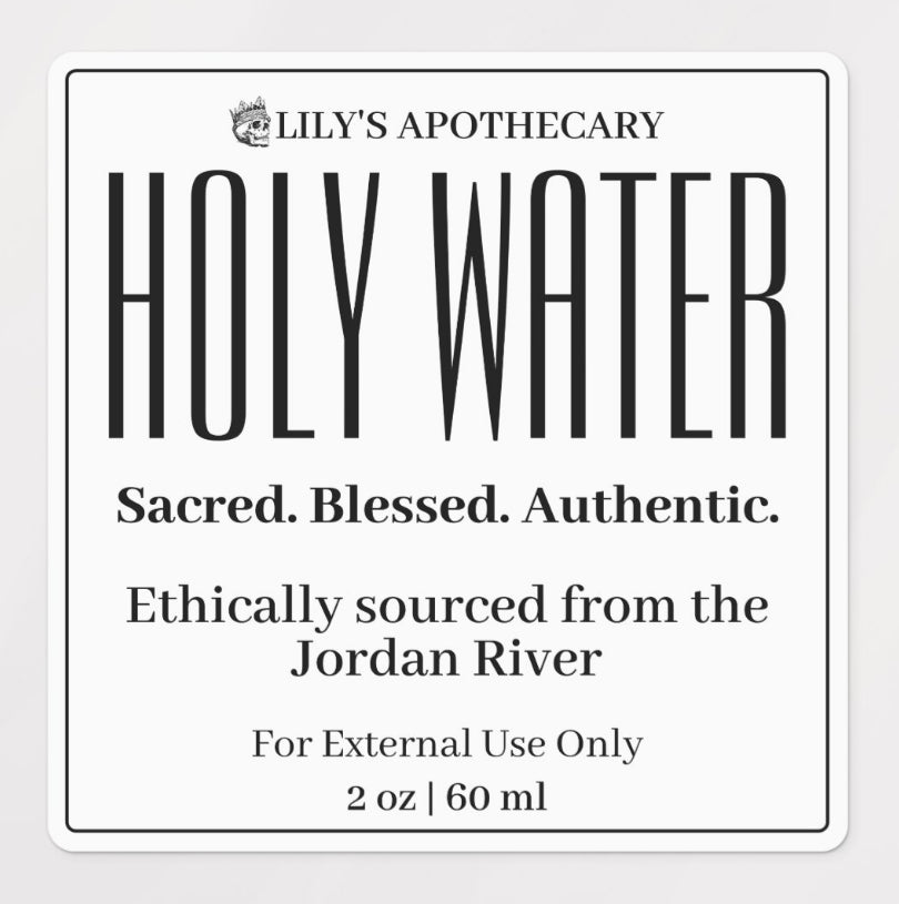 Holy Water - 2 oz