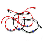 7 Knot Evil Eye Bracelets