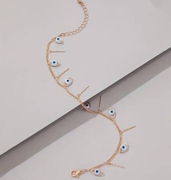 Evil Eye Protection Anklet